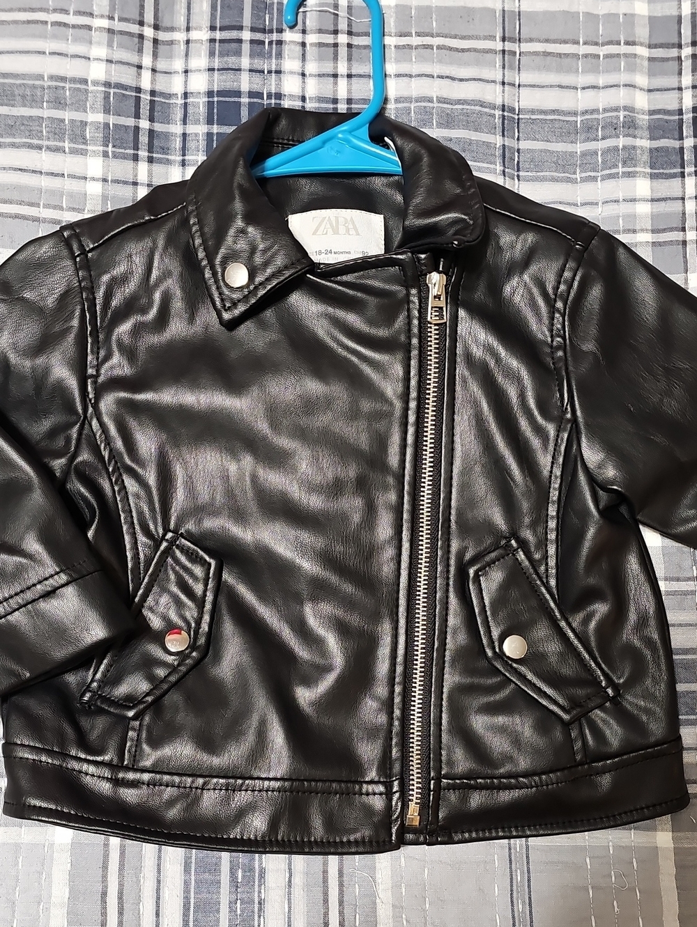 Zara Faux Leather Moto Jacket